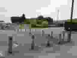 御油第二墓園の裏側駐車場