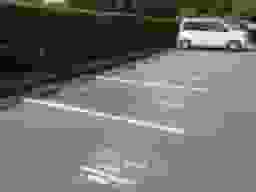 発志院墓地の駐車場