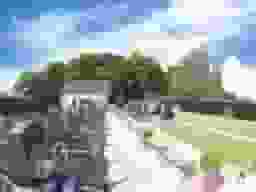 メモリアルスクエア運河　苑内風景
