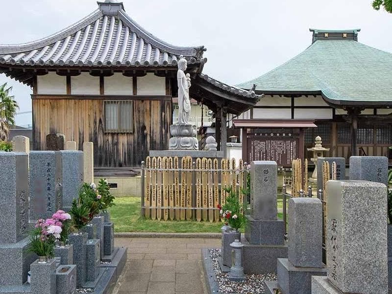 妙宣寺墓地