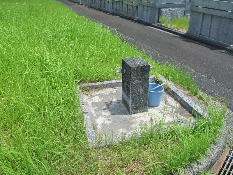 各区画に水場が設置してあります。