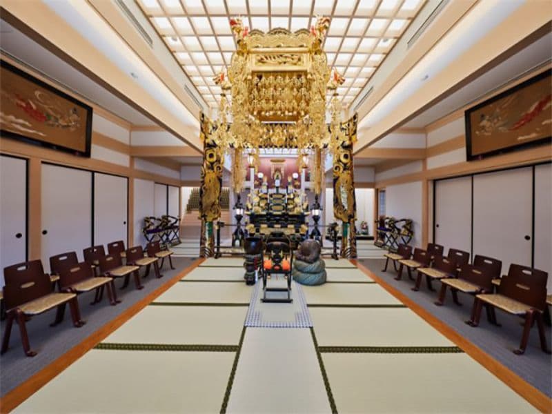 ゆめみどう　威厳ある本堂・客殿