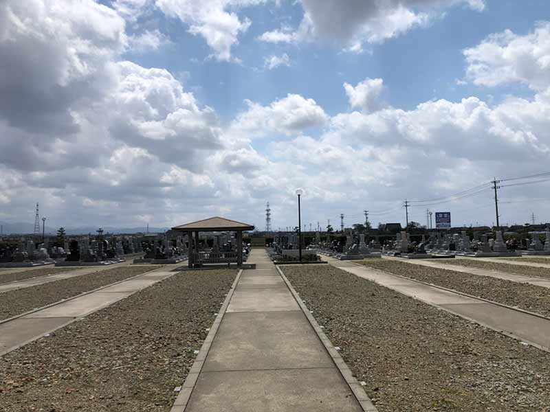 白山市営 竹松墓地公苑