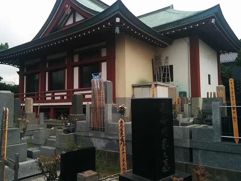 安立寺　清潔感がある法要施設