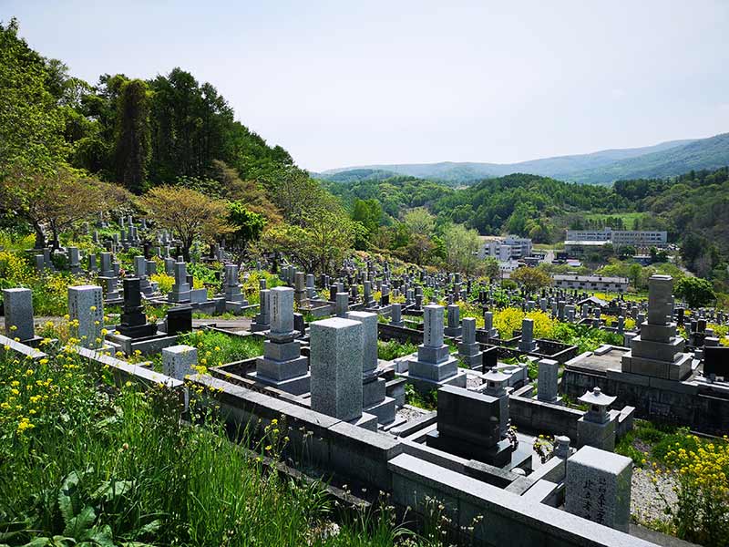 小樽市営　塩谷墓地