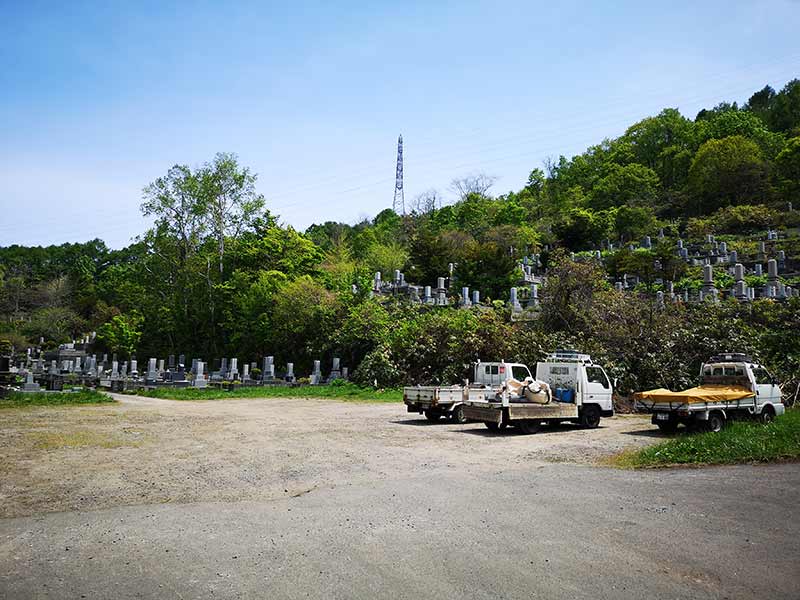 小樽市営　長橋墓地
