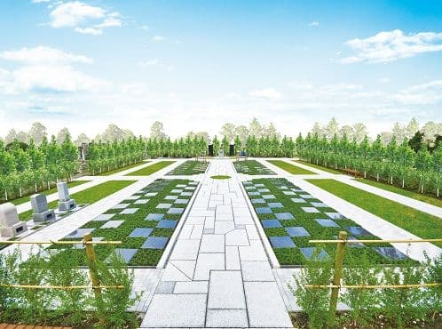 全区画フラットなバリアフリー設計の敷地