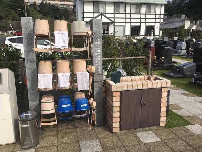 メモリアルパーク花の郷墓苑 厚木宮の里　整備された水場