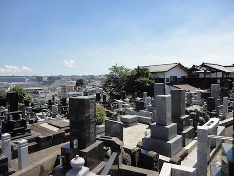 東漸寺 のうこつぼ　一般区画風景