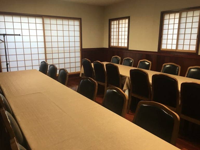 乗願寺 浄華台　会食室内観