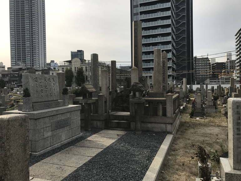 大阪市設 北霊園　園内風景