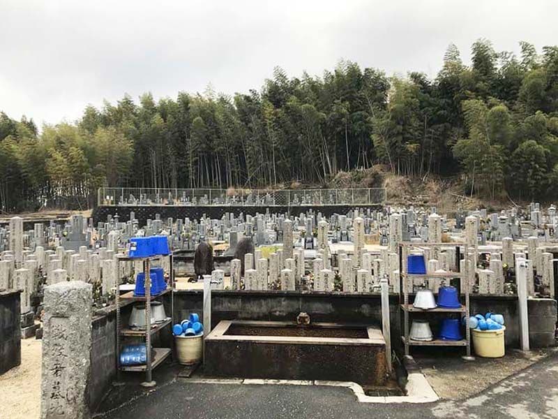 大山崎町営 見阿弥墓地