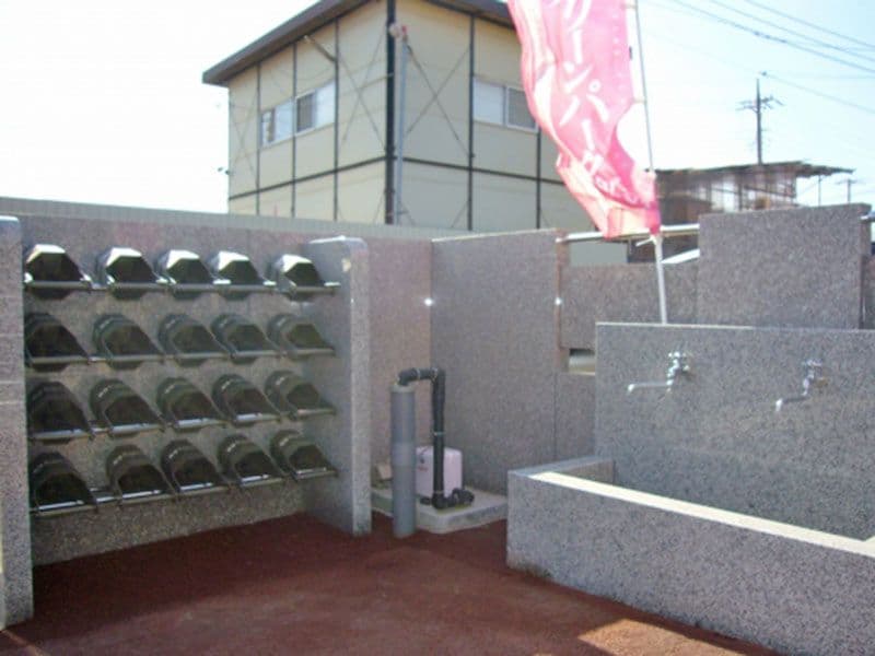 桶、水道設備完備
