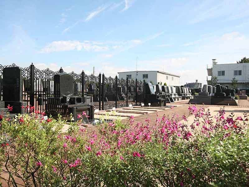 北本霊園　四季折々に楽しめる植栽