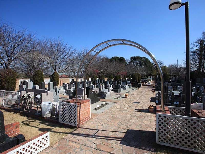野田さくら霊園　整備された区画