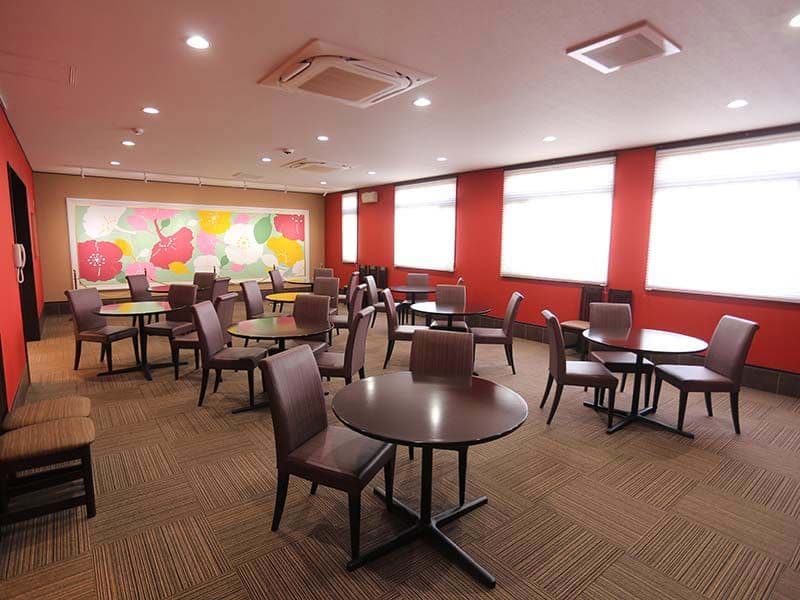 日本庭園陵墓 紅葉亭　和モダンな休憩スペース