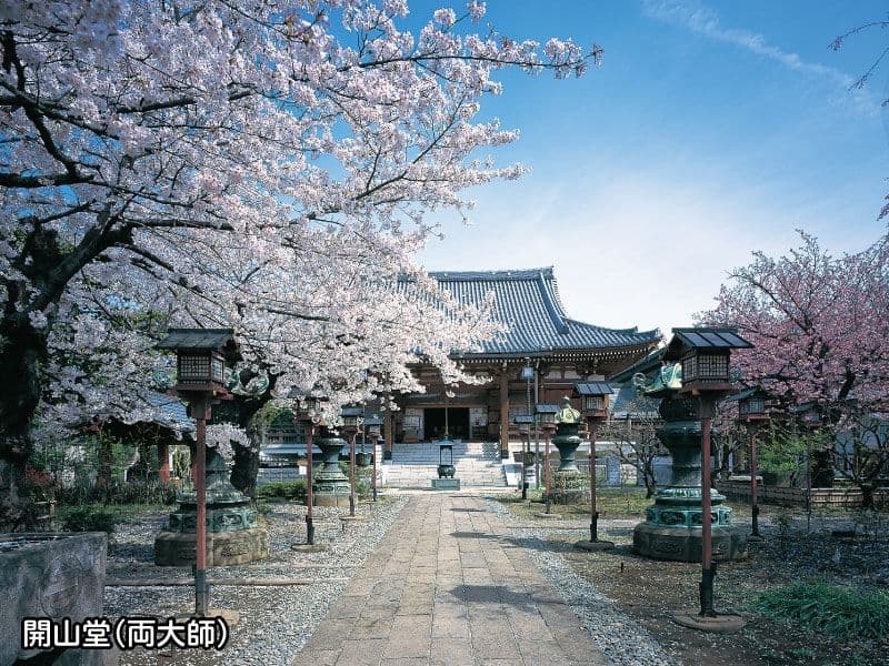 寛永寺谷中霊園内の開山堂