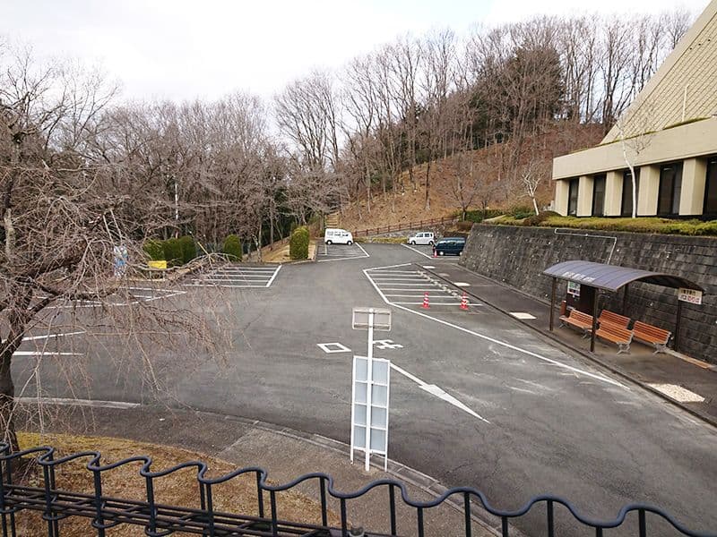 大型駐車場