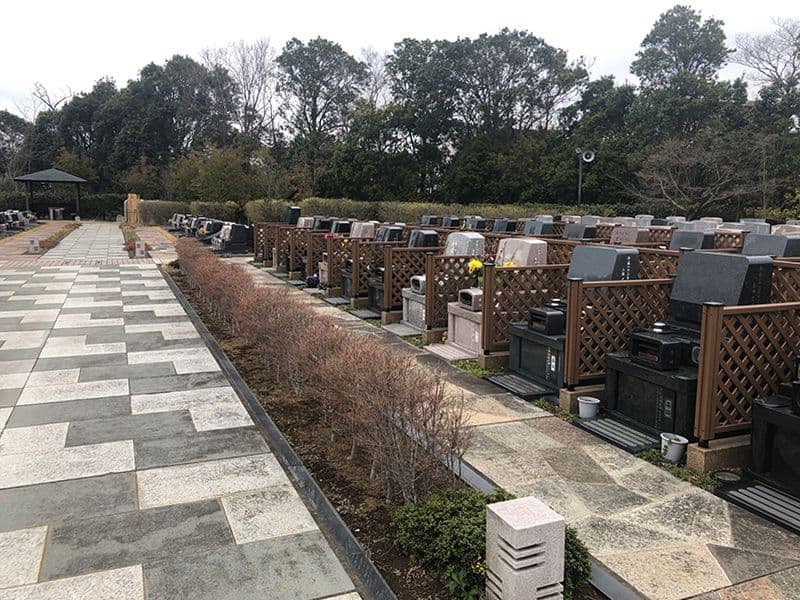 八千代悠久の郷霊園 永代供養墓　フェンス付き墓所