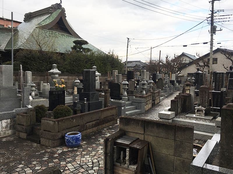 稲荷山 光明院　一般区画風景