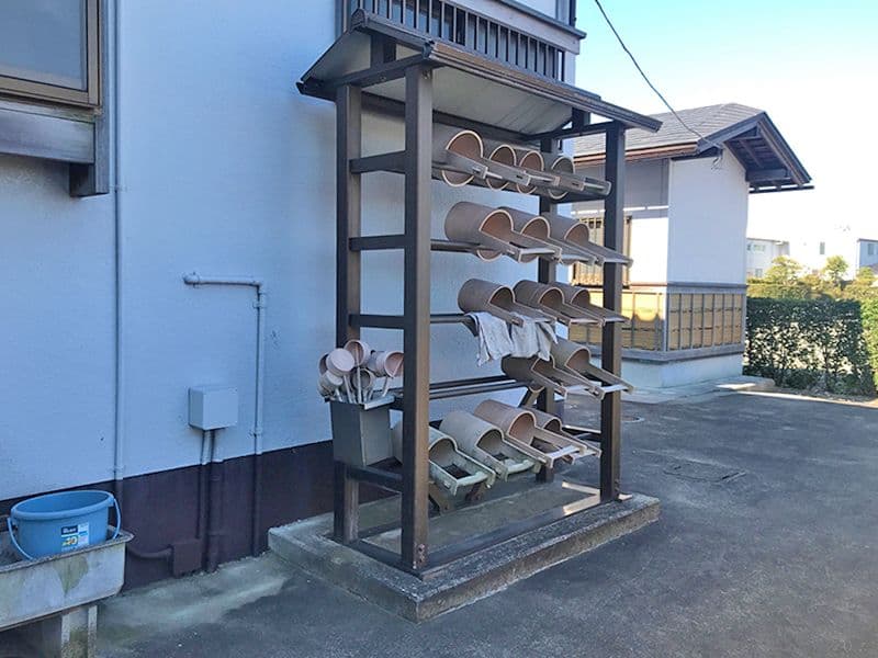 源光寺 のうこつぼ　道具置き場