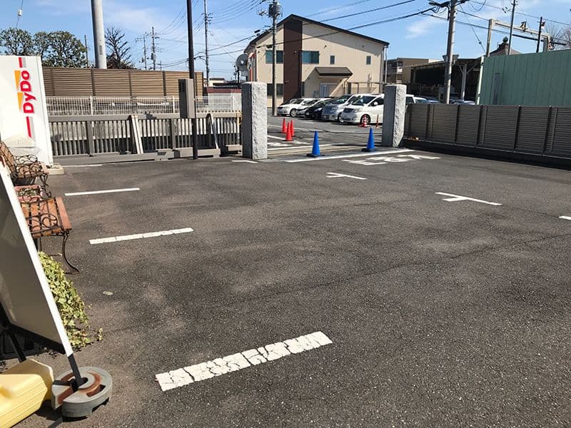 第二草加聖地霊園 毛長の里　駐車スペース