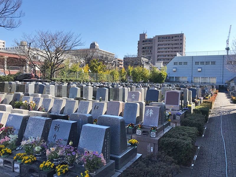 江東メモリアル　近年、人気のある洋型墓石