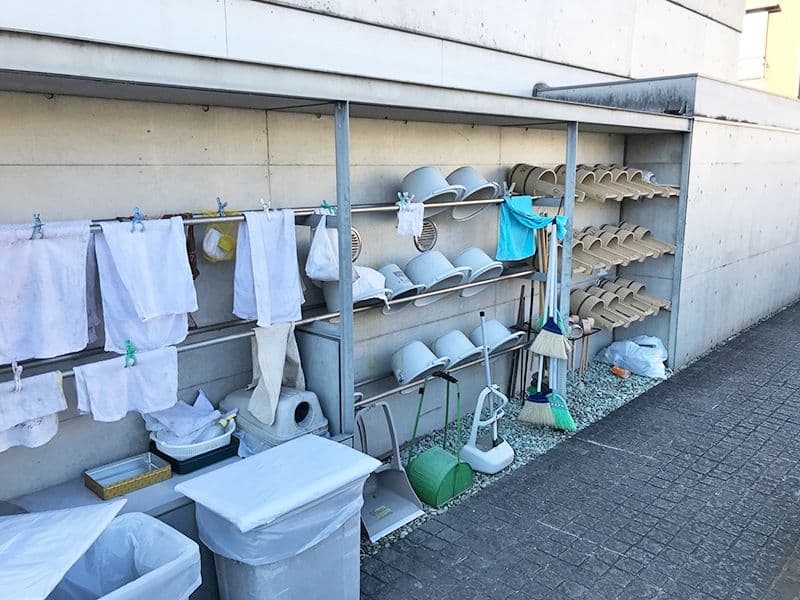 江東メモリアル　自由に使える清掃用具