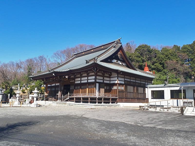 少林寺聖地霊園　本堂外観