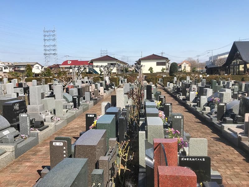 府中・国立メモリアルパーク　日当たりの良い墓域