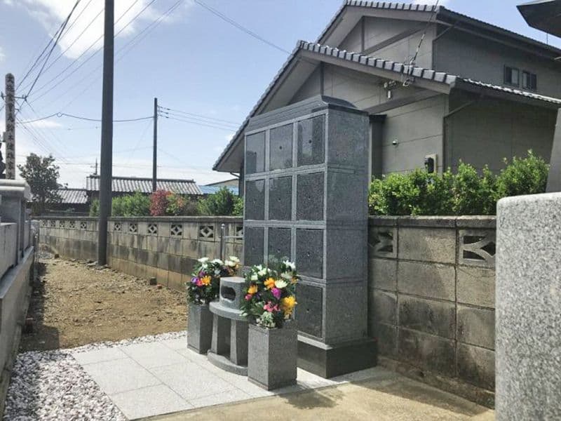 慶福寺 のうこつぼ　日当たり良好な墓地
