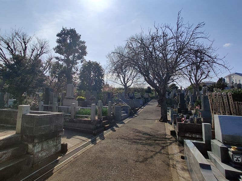 上大岡墓地