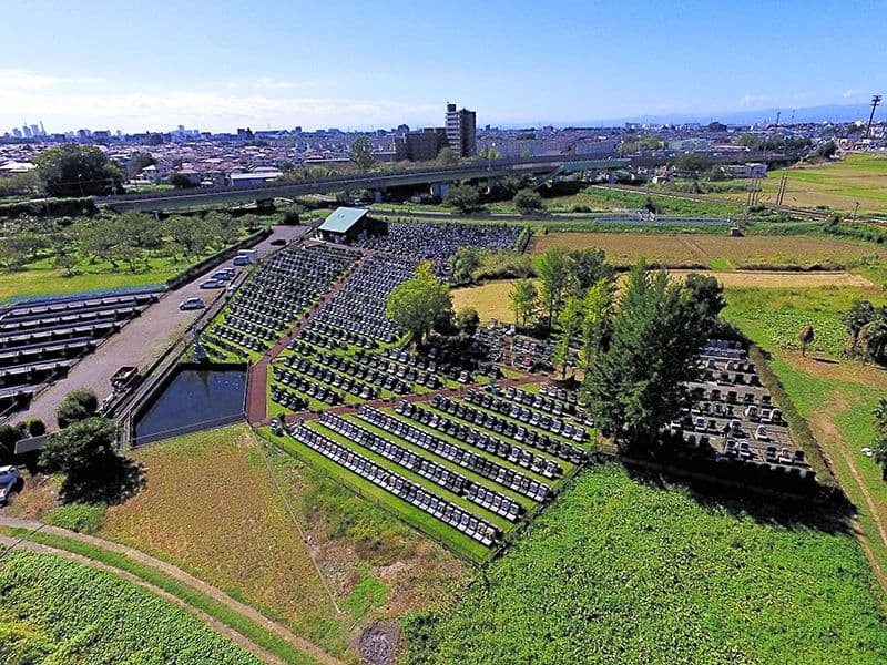 メモリアルガーデン大宮青山苑　広大な敷地