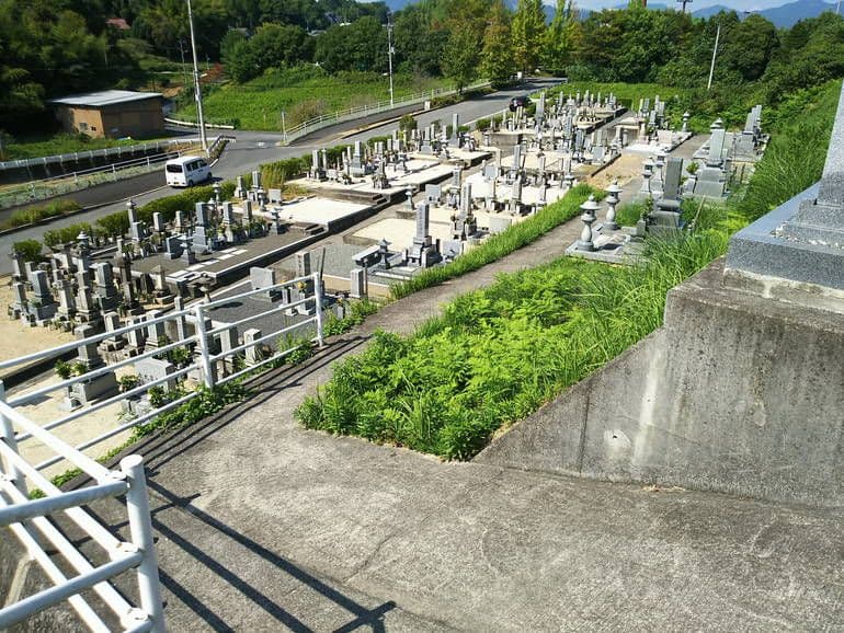 津山市営 志戸部墓地