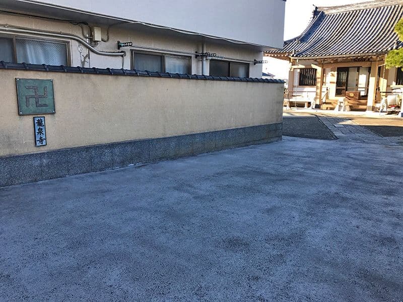 下高井戸 龍泉寺墓苑　広い敷地