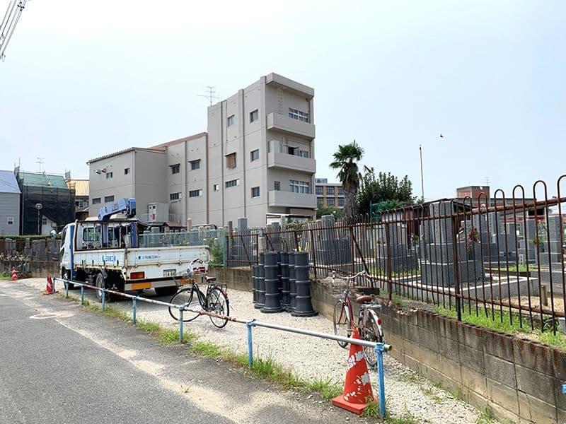 川俣墓地