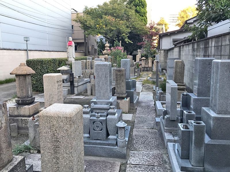 天王寺区正覚寺墓地