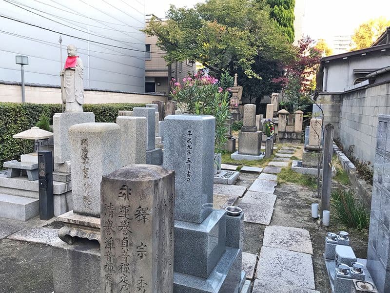 天王寺区正覚寺墓地