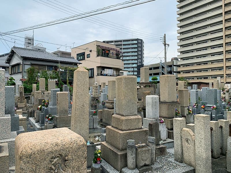 大阪市営 左専道霊園
