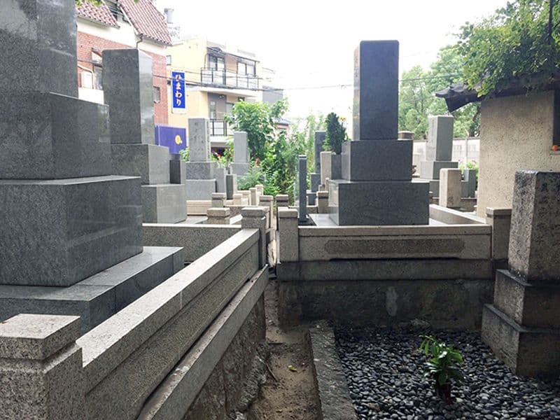 加島西墓地