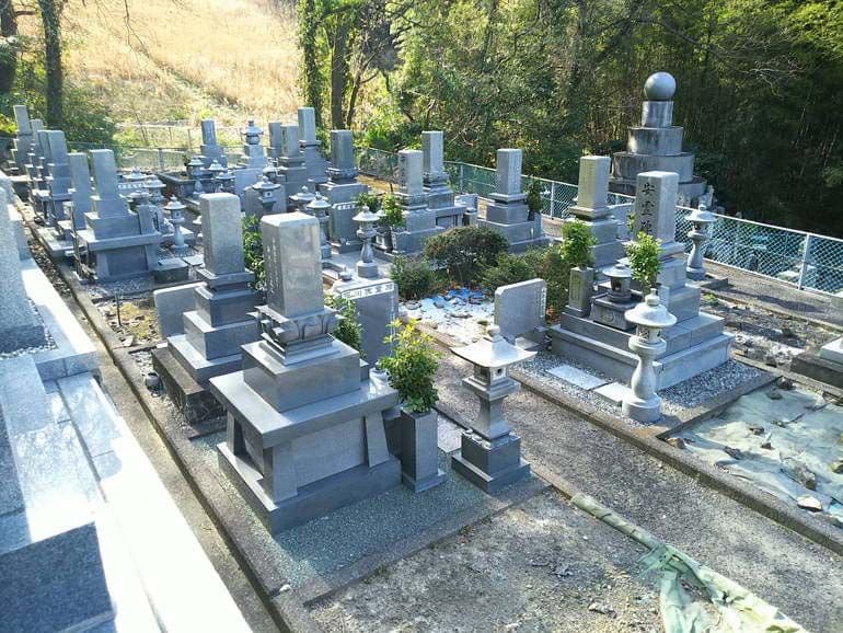 四国中央市営 宮ノ谷墓地 甲