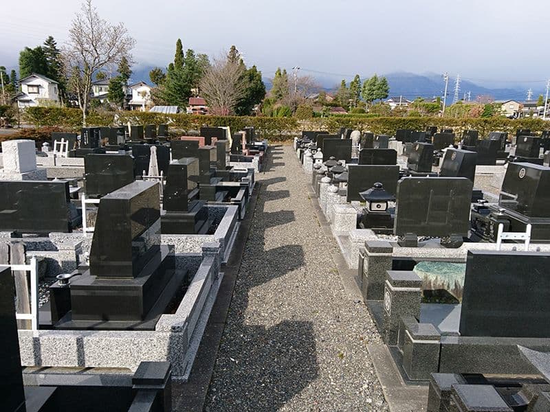 安曇野市営 飯田霊園
