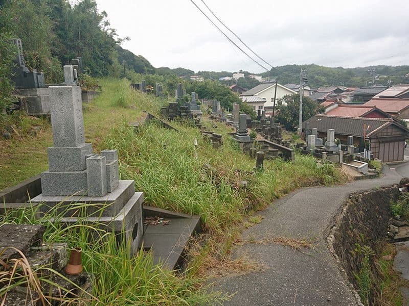 浜田市営 唐鐘第二共同墓地