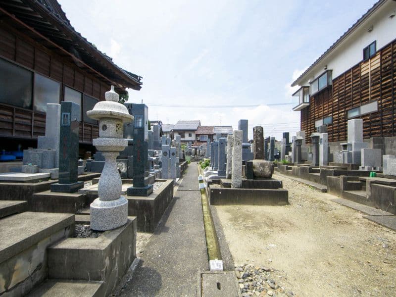 新品治墓地