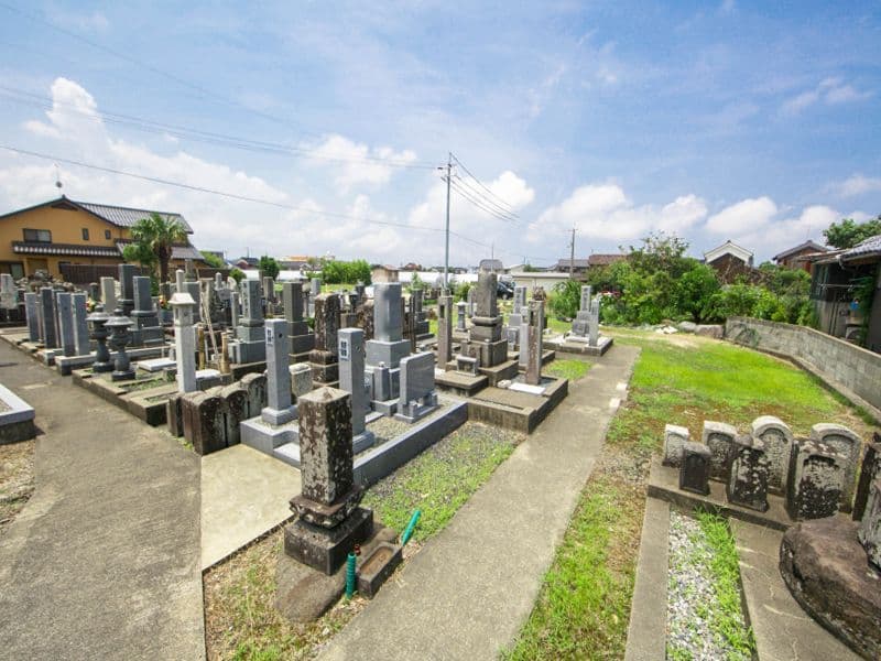 長栄寺墓地
