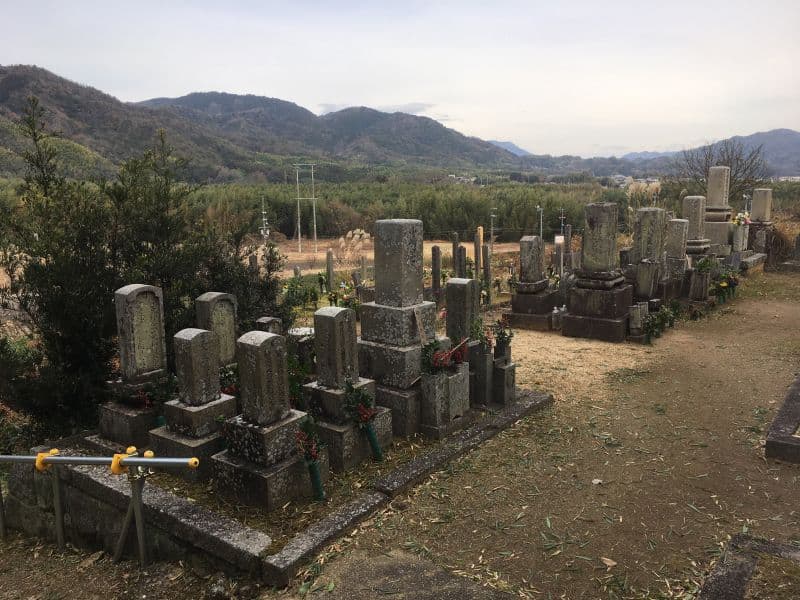 法花寺野墓地