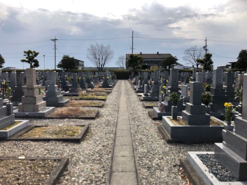 愛西市営 佐織霊園