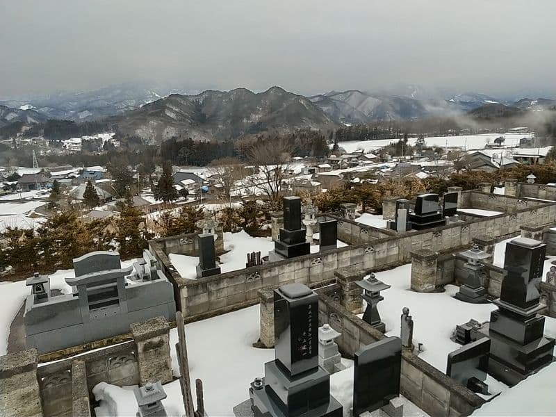 沼田市平川墓地