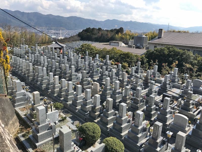 墓域の様子
