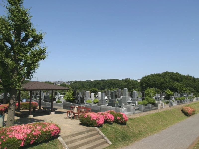 船橋市営馬込霊園の風景